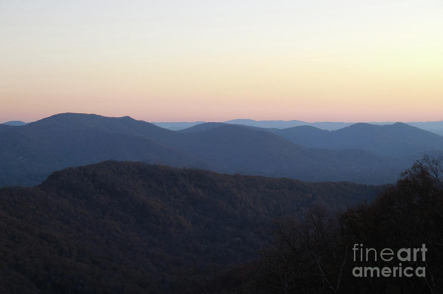 Sunset Along Blue Ridge Parkway 10 Photograph by Linda Fisler - Fine ...