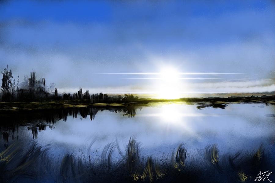 Sunset Along Hudson Bay Painting by Desmond Raymond