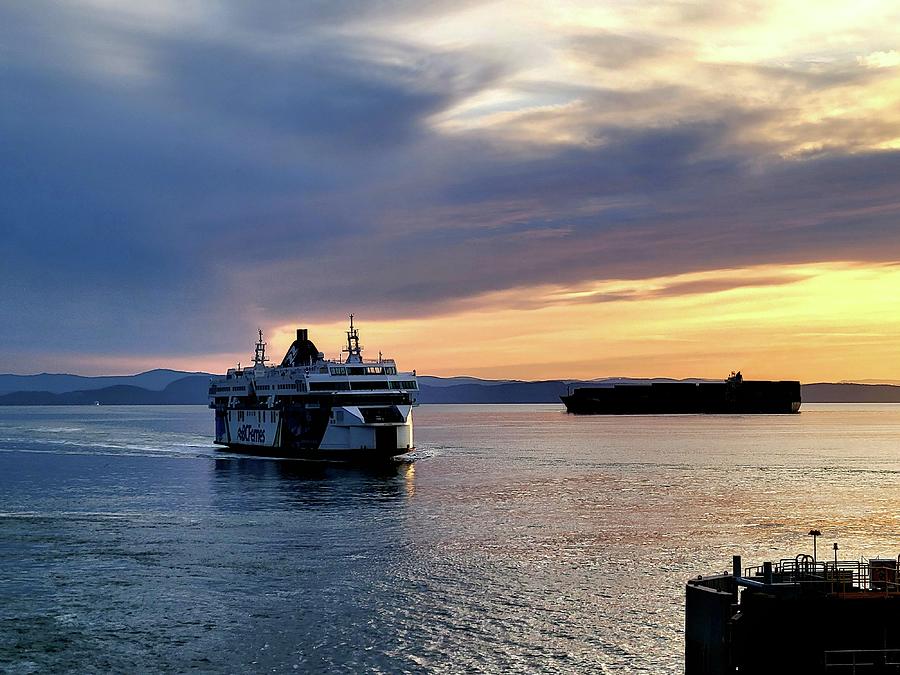 Sunset Arrival Photograph by Darrell MacIver - Fine Art America