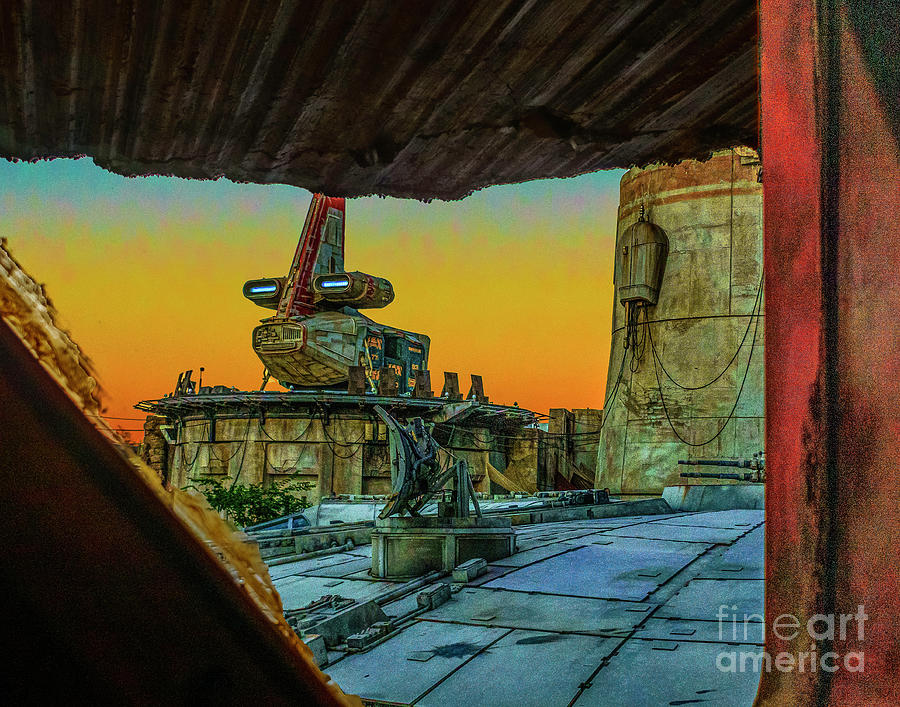 Sunset at Galaxy Edge Photograph by Nick Zelinsky Jr