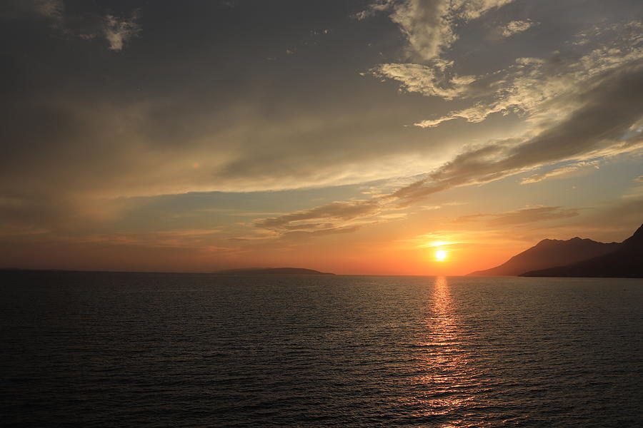 Sunset At Gradac Photograph