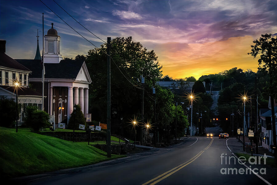 Sunset at Historic Blountville Photograph by Shelia Hunt