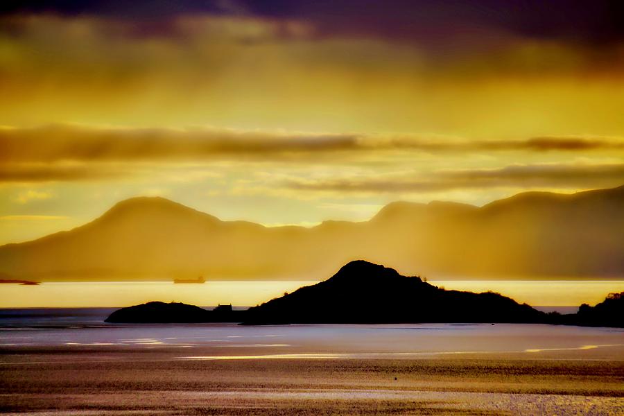 Sunset at Loch Linnhe, Scotland Photograph by Jim Albritton