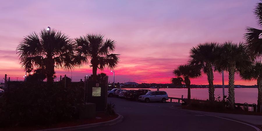 Sunset At Pier 220 Florida Photograph