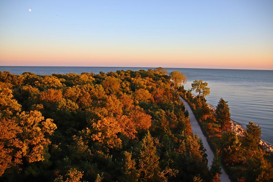Sunset At Point Pelee Photograph