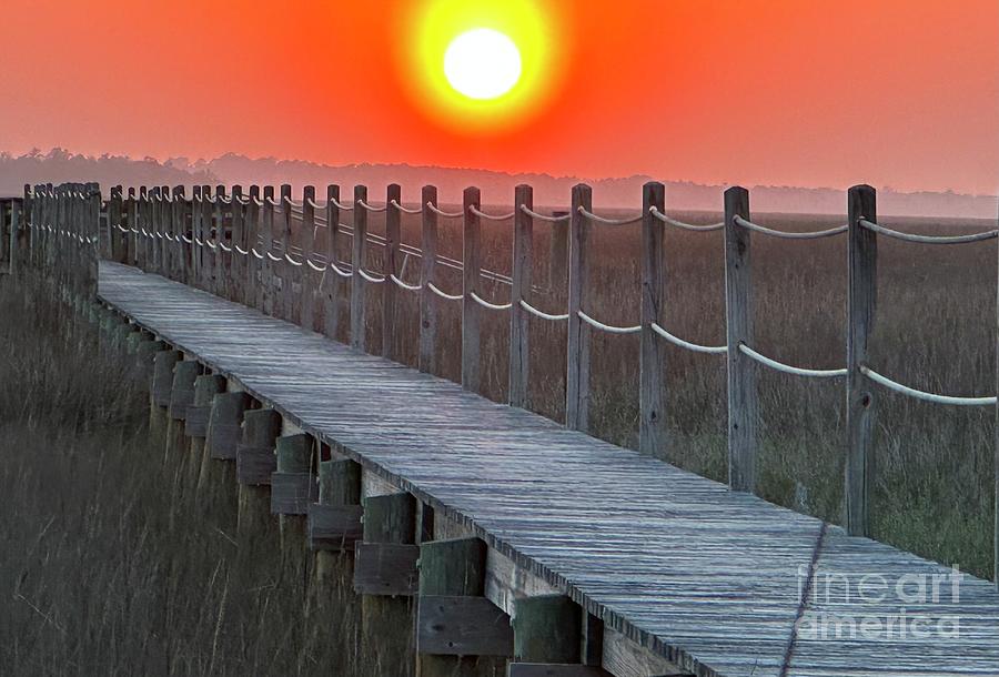 Sunset at Seabrook Island Photograph by Catherine Wilson