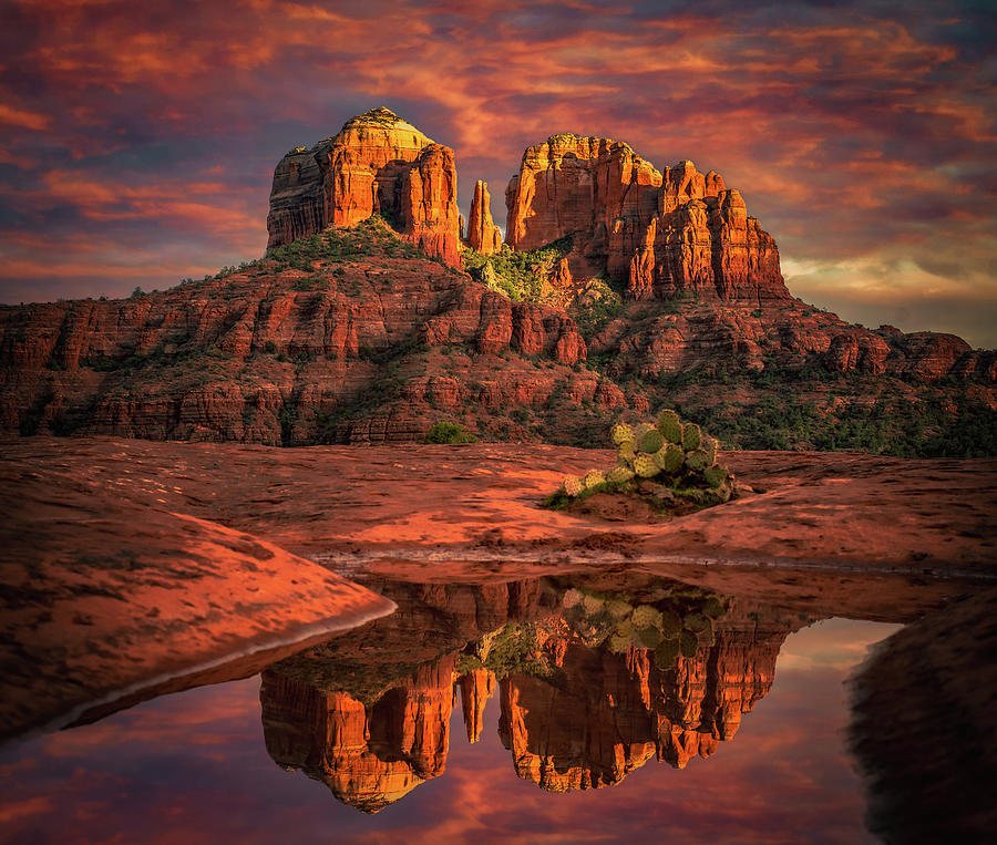 Sunset at Slick Rock Trail  Photograph by Heber Lopez