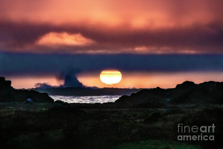 Sunset At Sunset Bay Photograph by Janie Johnson