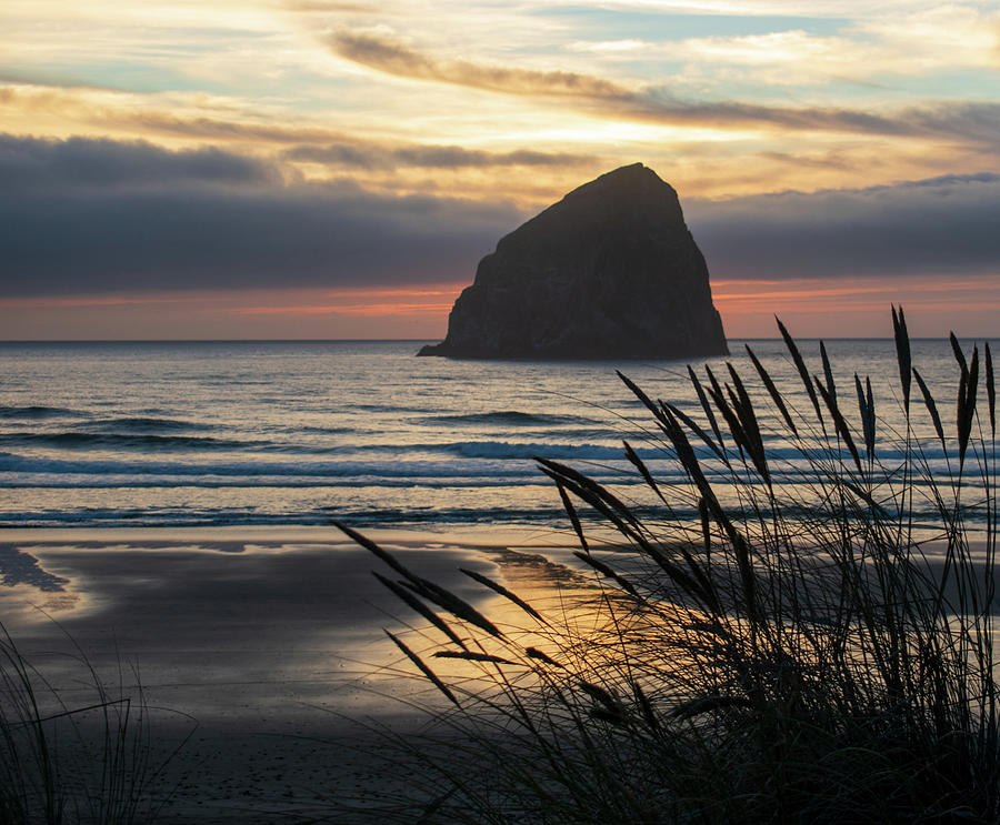Beach Photograph - Sunset at the Beach by Sarah Bongiovanni