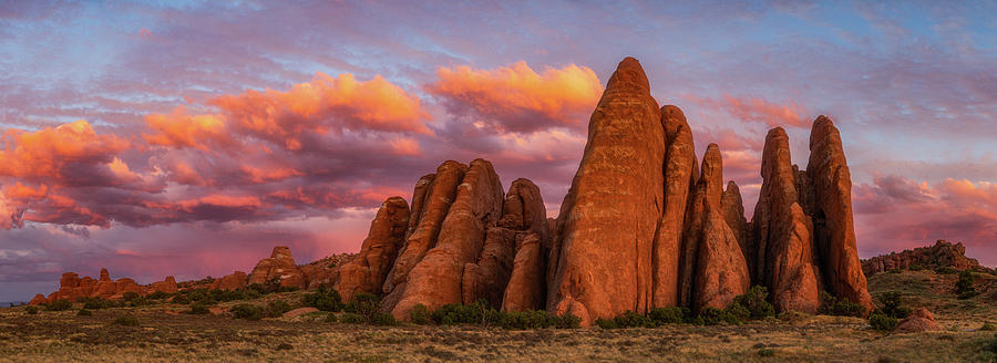 Sunset At The Fins Photograph