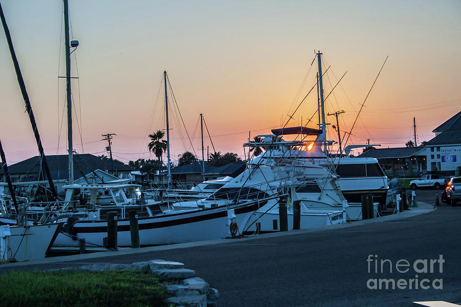 Sunset At The Marina by Tony Baca Sunset At The Marina by Tony Baca