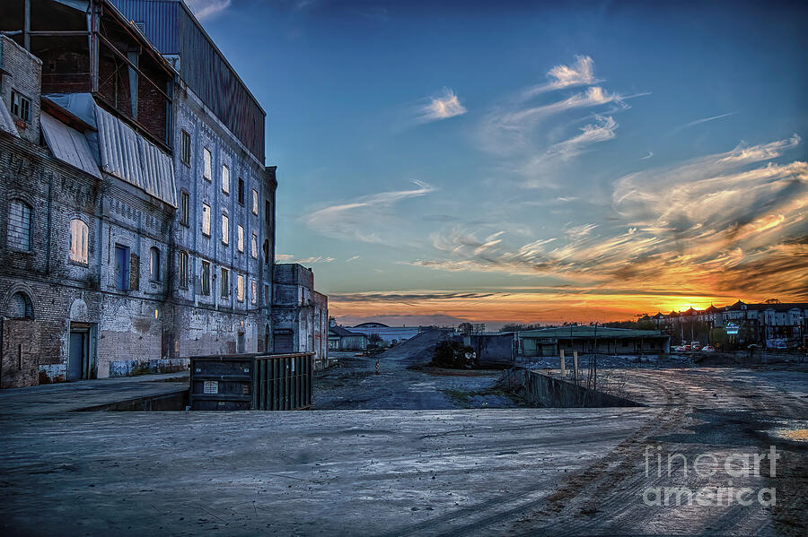 Sunset at the Old General Mills Photograph by Shelia Hunt