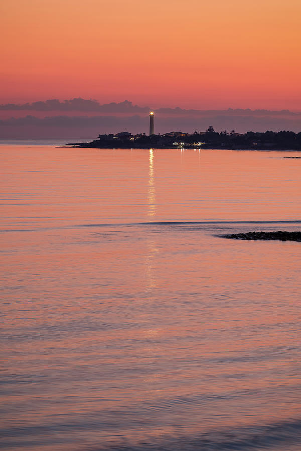 Sunset at the sea Photograph by Mirko Chessari