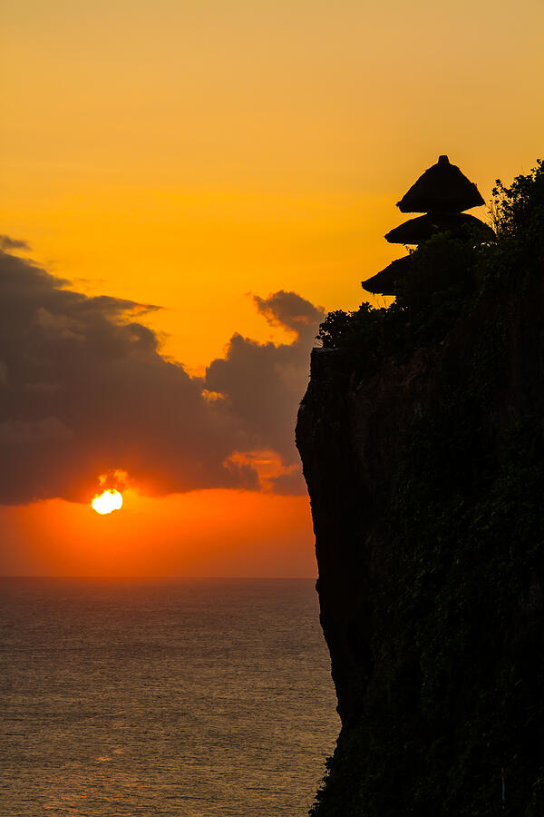Sunset at Uluwatu Bali Indonesia Photograph by Lightofchairat