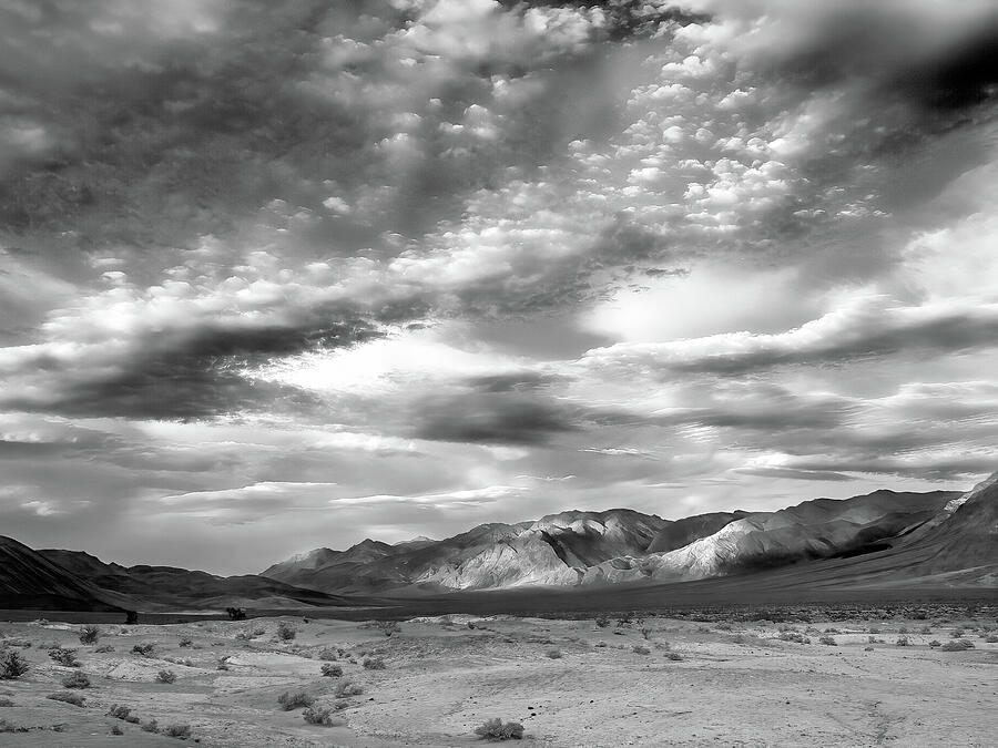 Sunset at Warm Springs Death Valley Photograph by Joe Schofield