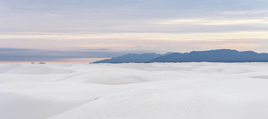 Sunset at White Sands Photograph by Margaret Pitcher