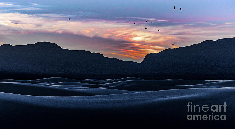 Sunset at White Sands Photograph by Susan Warren Sunset at White Sands Photograph by Susan Warren