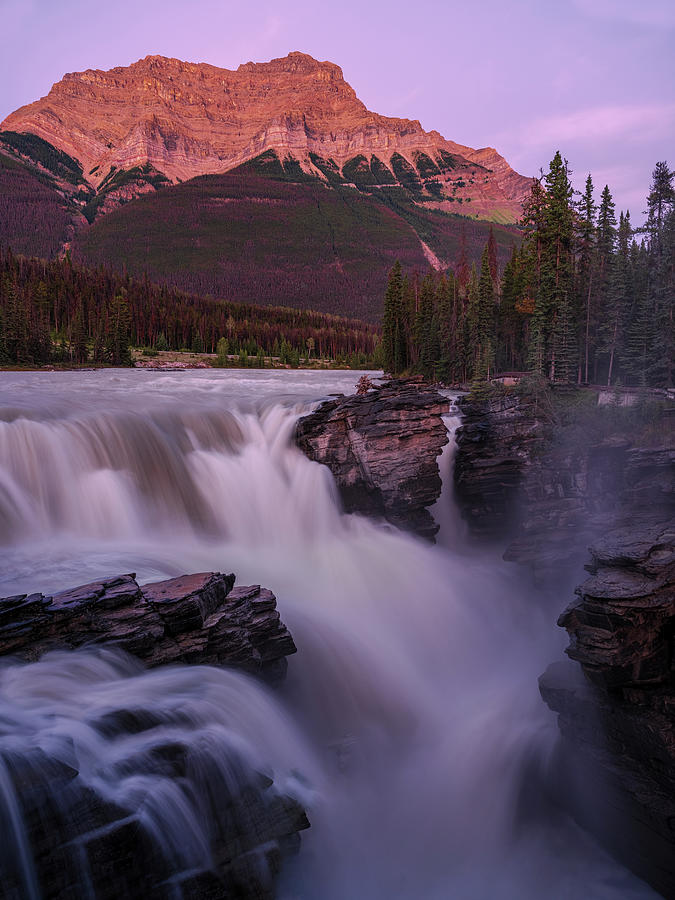 Athabasca Falls Photo | Waterfall Wall Art hotsell | Canadian Mountain Photography | Canadian Rockies Photo | Banff Wall Art | Jasper Wall Art