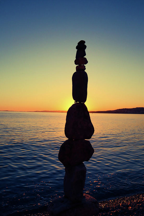 Sunset Balance Photograph by Andrea Whitaker