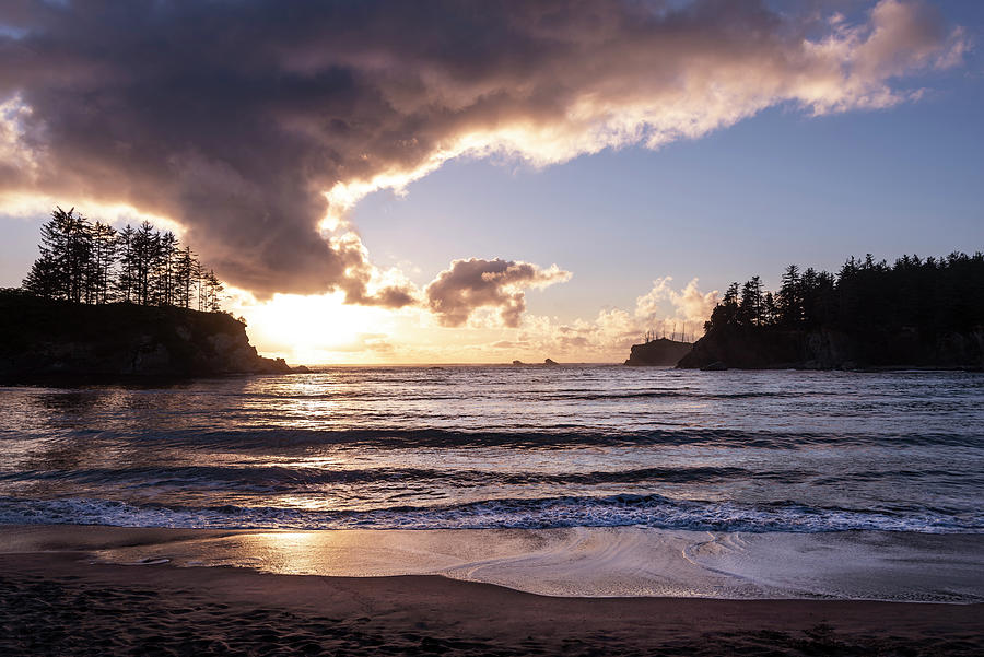 Sunset Bay Photograph by Steven Clark
