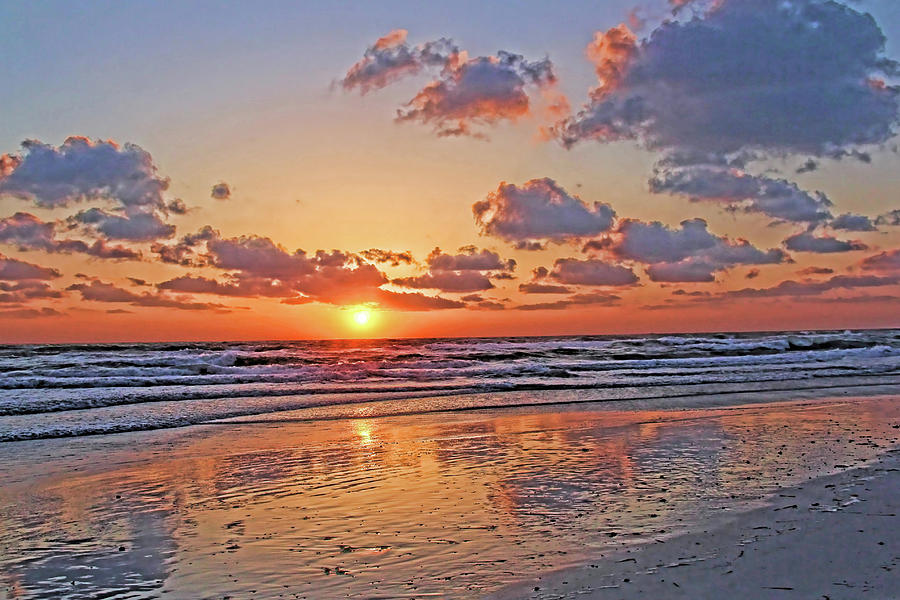 Sunset Beach Photograph by HH Photography of Florida