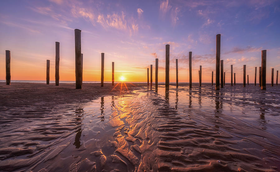 Sunset Beach Photograph by Reinier Snijders