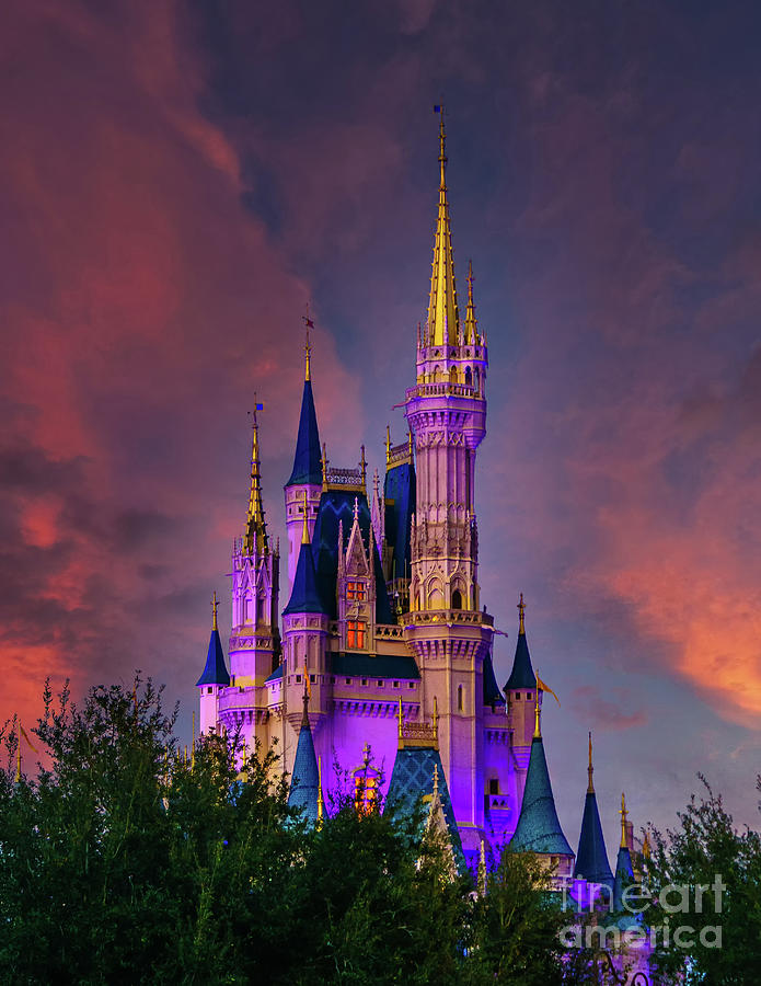 Sunset Castle Photograph by Nick Zelinsky Jr