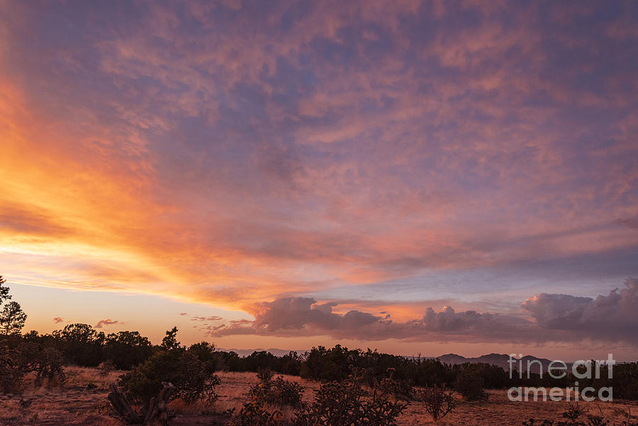 Sunset Cerrillos Hills 7 Photograph by Steven Natanson