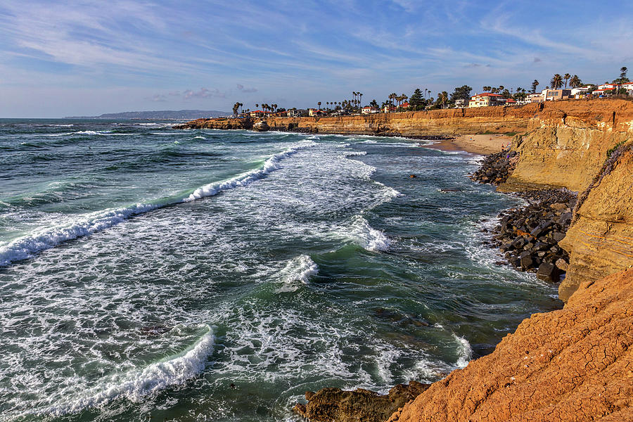 San Diego Photograph - Sunset Cliffs 2 by Peter Tellone