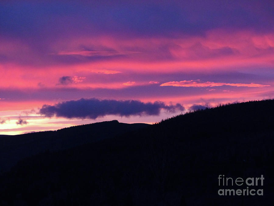 Advie Sunset - Scotland Photograph by Phil Banks