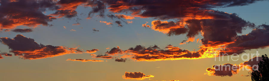 Sunset clouds Photograph by Thomas Nay