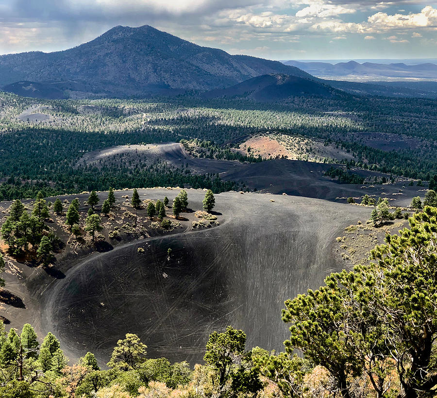 Sunset Crater Volcano  National Monument Photograph by 