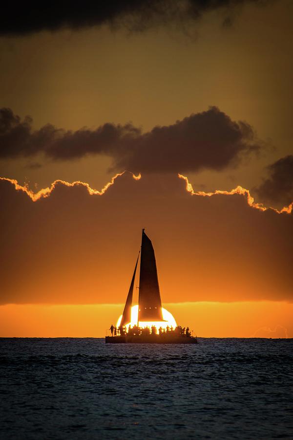 Sunset Cruise Photograph by Larkins Balcony Photography