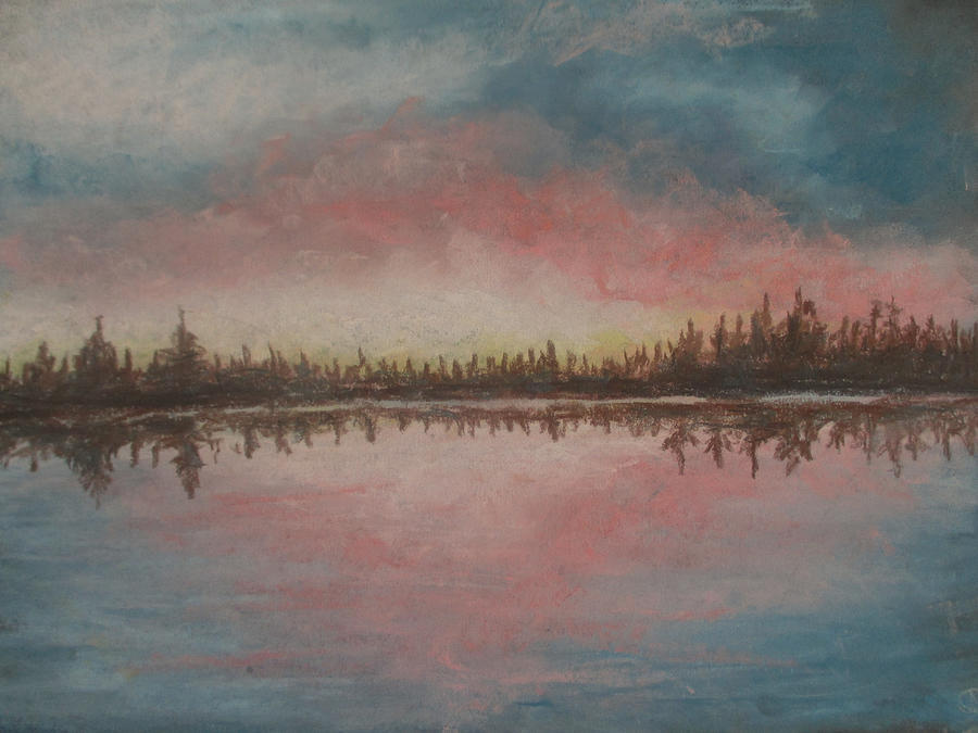 Sunset Dance Painting by Jen Shearer