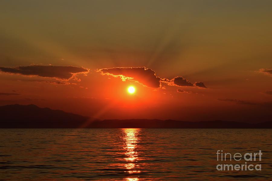 Sunset Enlightenment Photograph by Leonida Arte