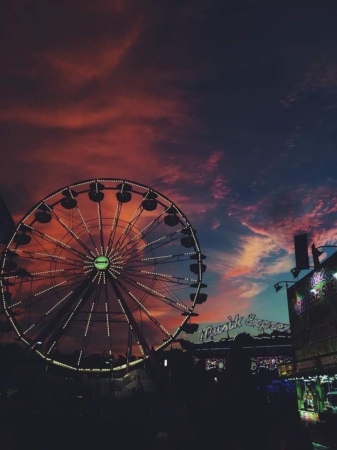 Sunset Fair Photograph by Christina Slick - Fine Art America