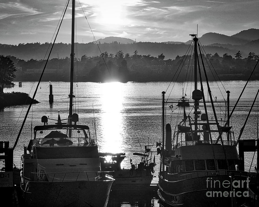 Sunset Fishing Boats Photograph by Kirt Tisdale