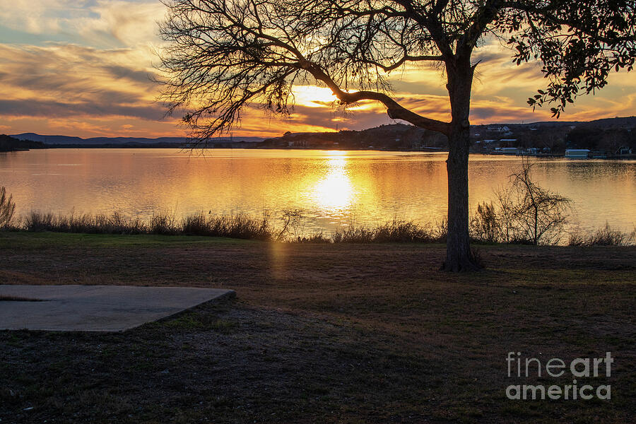 Sunset Glow Over Inks Lake Photograph by Brigitte Blanchette Thompson Sunset Glow Over Inks Lake Photograph by Brigitte Blanchette Thompson