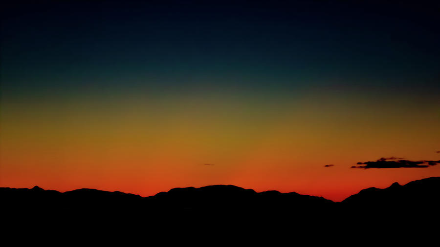 Sunset Glow Peril Straight Photograph by Nicholas McCabe
