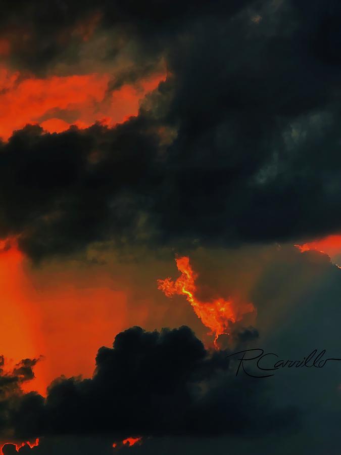 Sunset Goddess Photograph by Ruben Carrillo