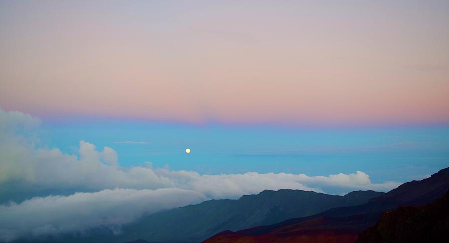 Stunning Sunset@Haleakala Summit, Maui Photograph by Bnte Creations