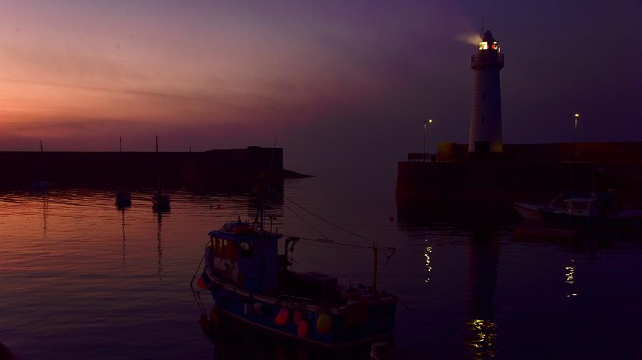 Donaghadee Sunset Harbour Photograph