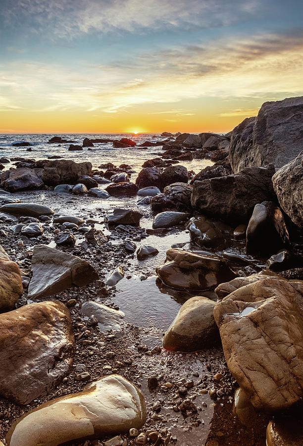 Sunset Hidden Beach. Photograph by Rudy Wilms