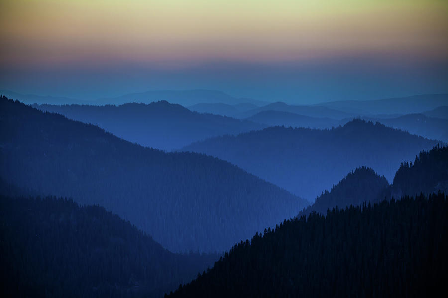 Sunset Hills Photograph by Christopher D Elliott