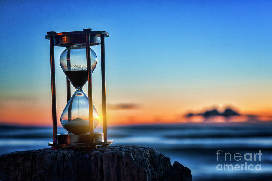 Sunset Hourglass Photograph by Colin and Linda McKie