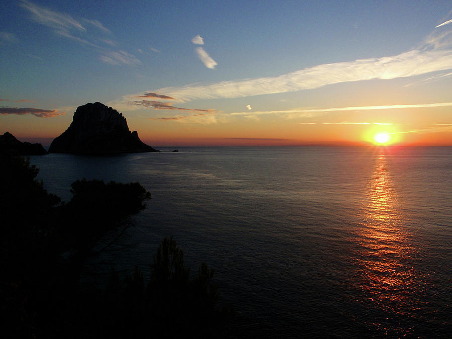 Sunset Ibiza Esvedra Photograph by Fernando Dulce - Fine Art America