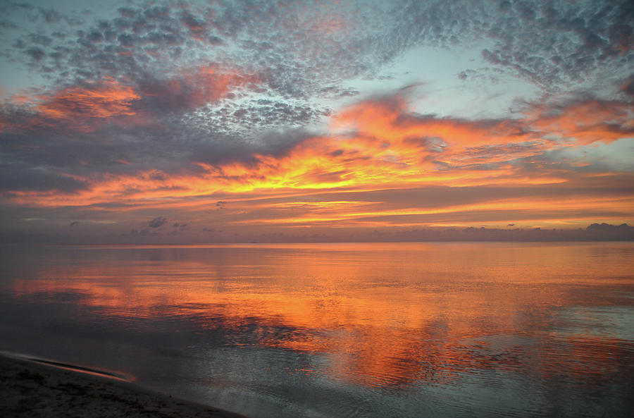 Sunset In Belize Photograph by Sheri Doyle - Fine Art America