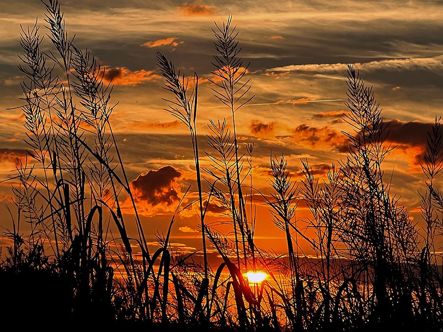 Sunset in Corolla, NC Photograph by Stephen Dorton