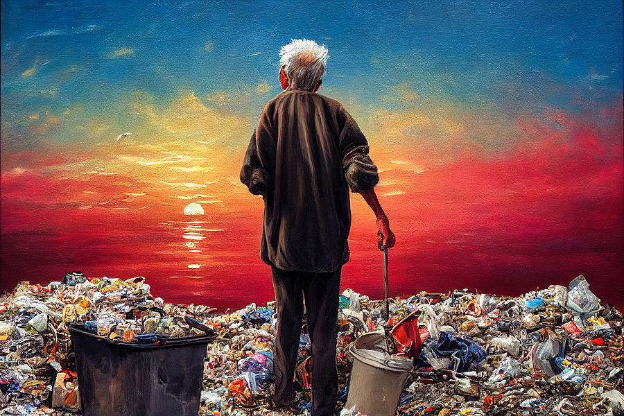 Sunset In Garbage Land 31 Digital Art by Craig Boehman