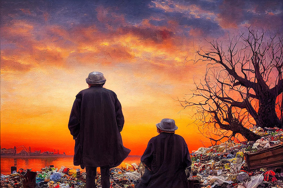 Sunset In Garbage Land 46 Digital Art by Craig Boehman